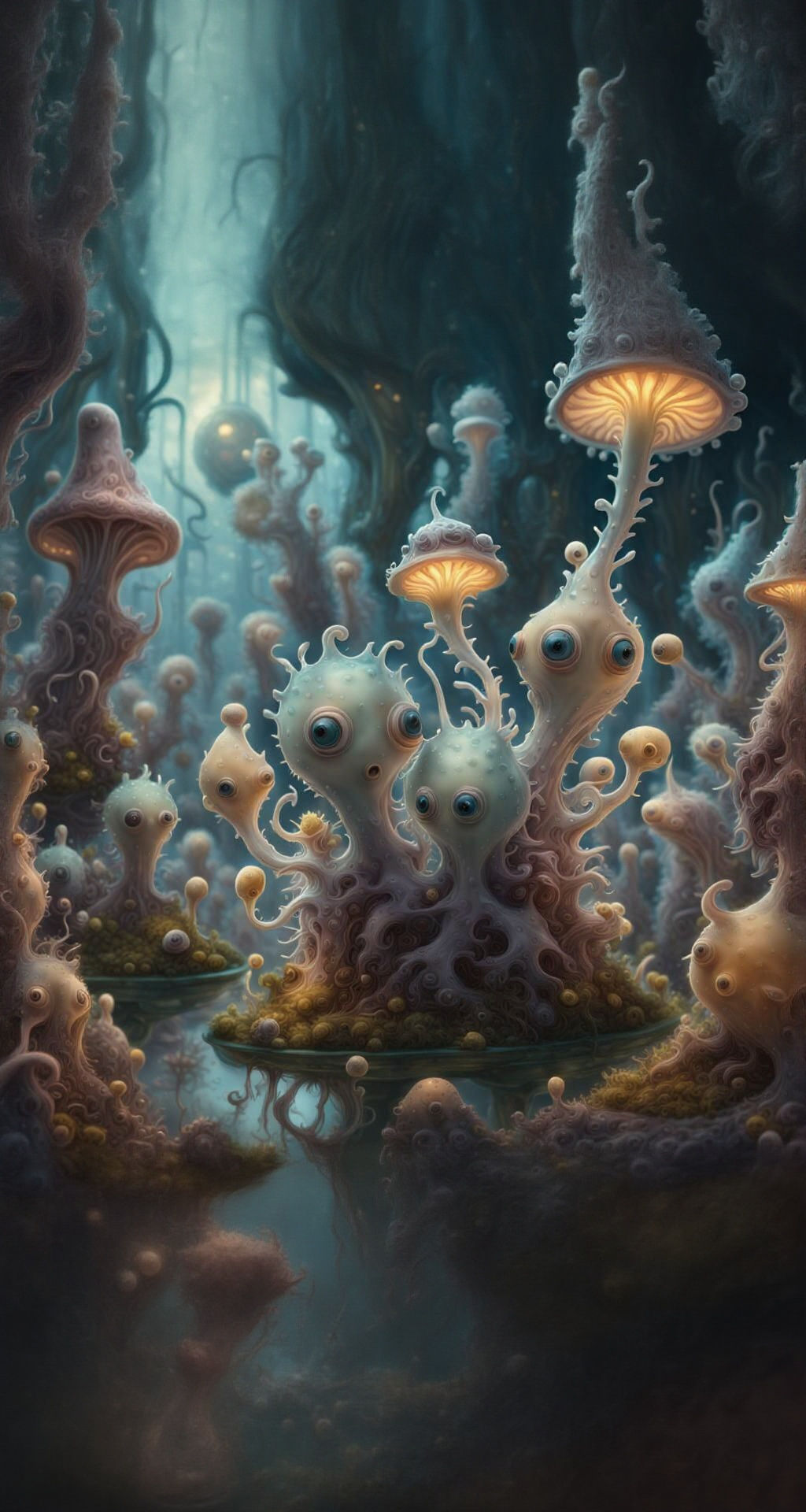 Amoeba Wonderland: Microscopic Creatures in Epic Fantasycore...