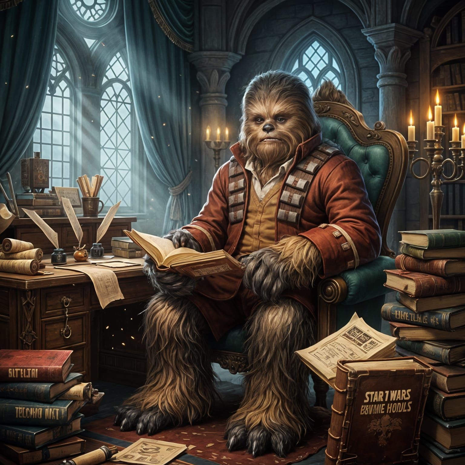 Star Wars Scholar Reads Ancient Texts