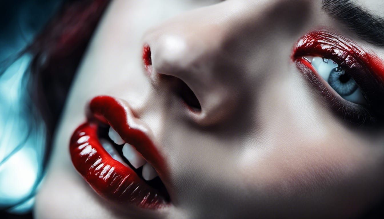 Close up pretty woman