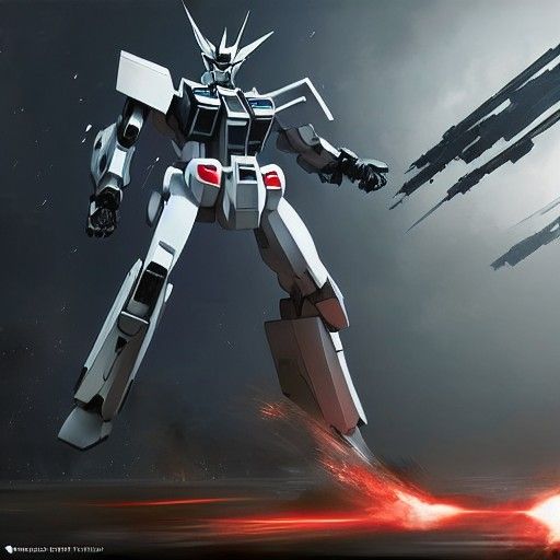 Hyperrealistic Gundam Fight in Unreal Engine 5