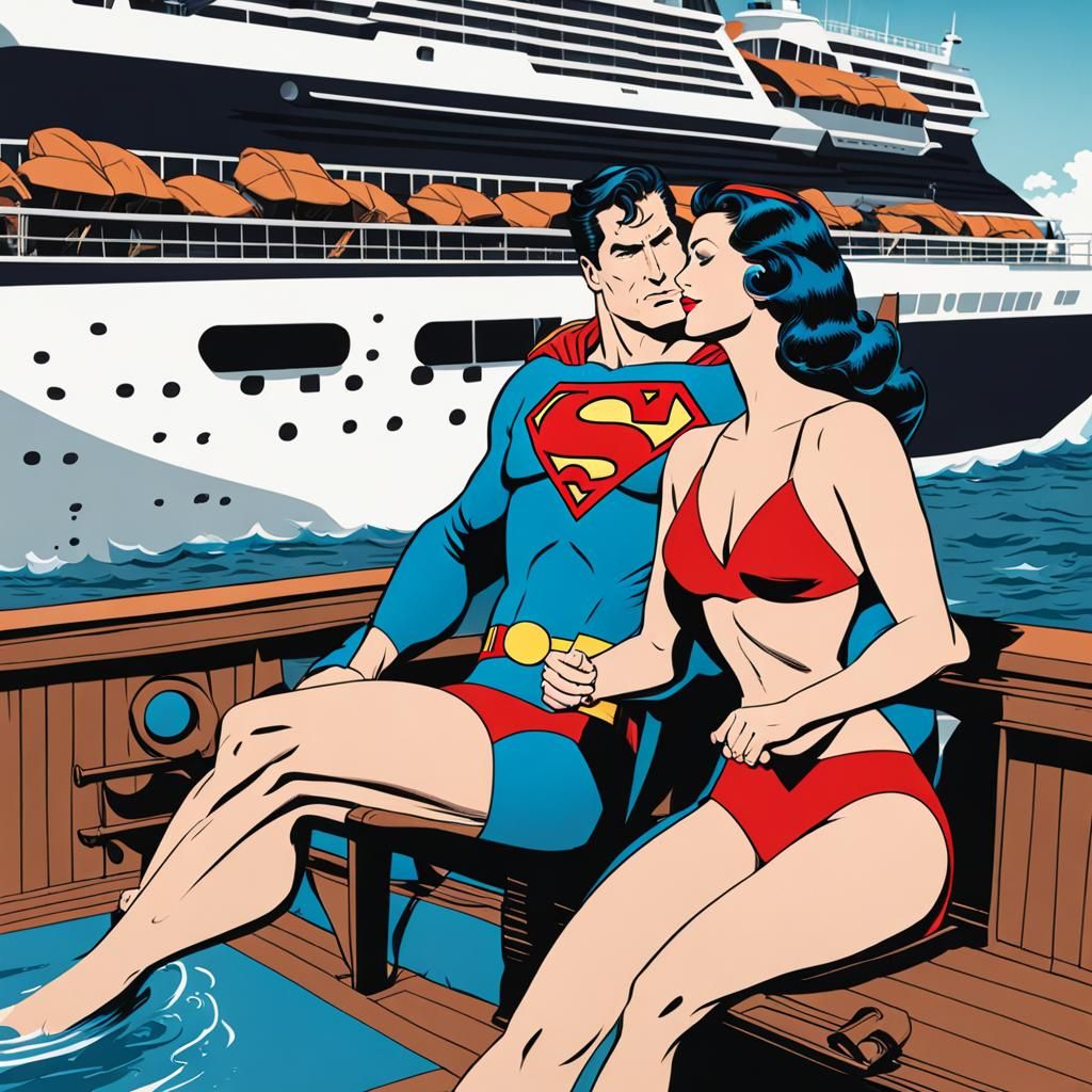 Superman and Lois Lane Cruise Vacation