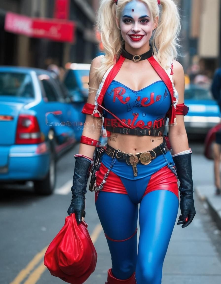 Harley Quinn Editorial Photograph in New York City