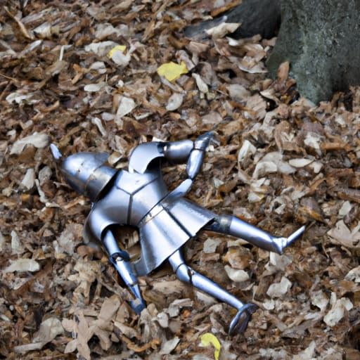 Fallen Knight in Battle