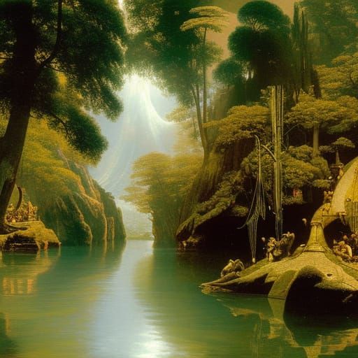 Morpheus at his lyre