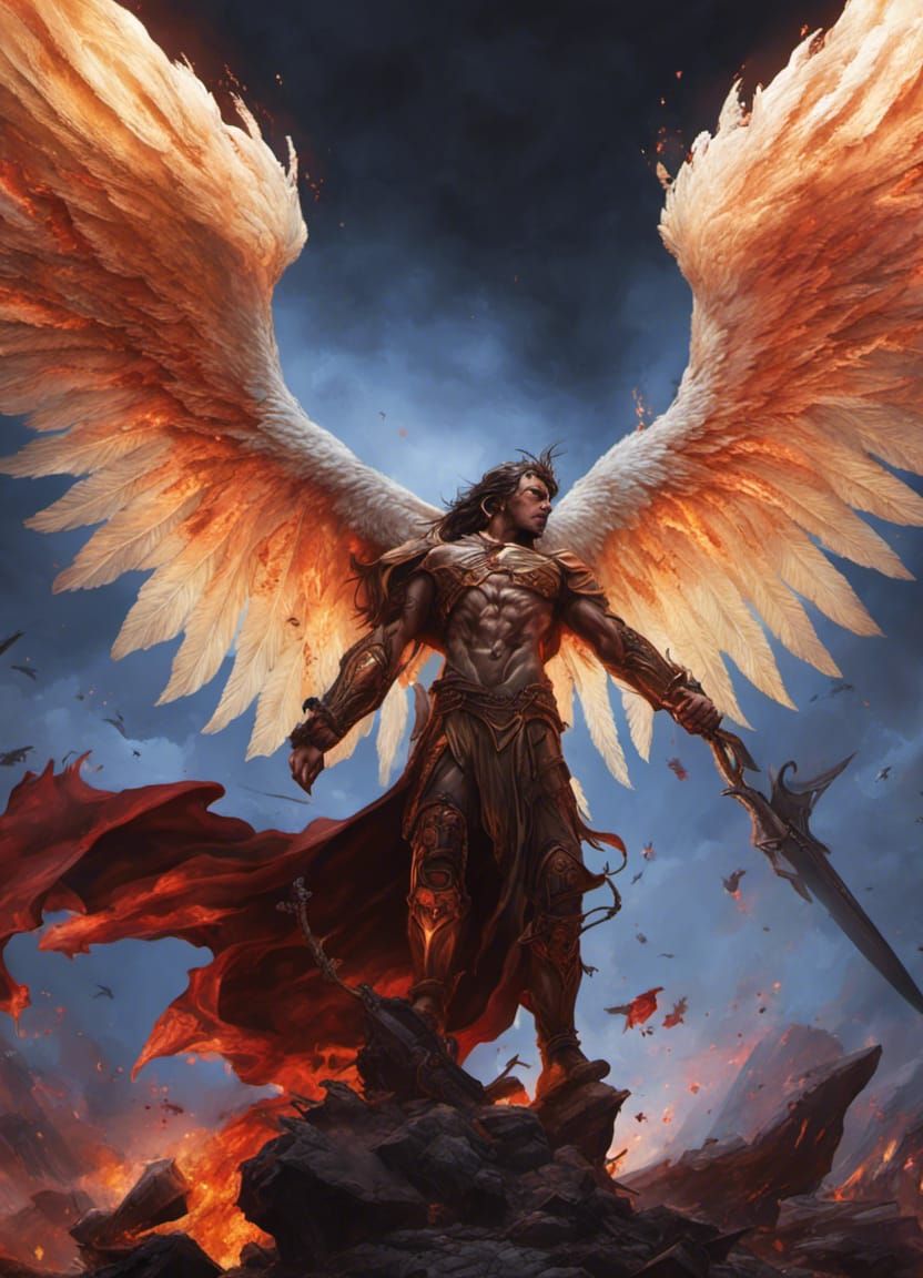 Azazael: Demonic Fallen Angel of War