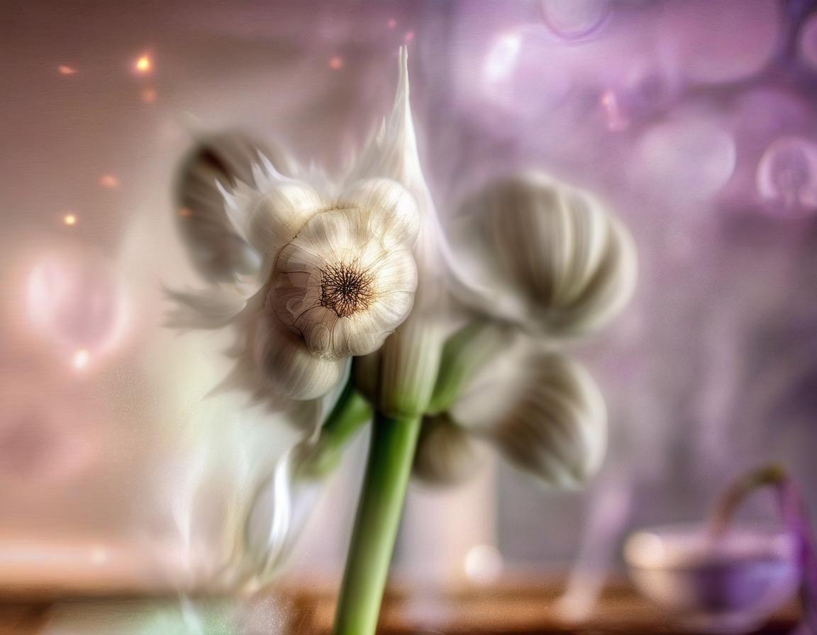 Garlic Blossom in a Magical Kitchen