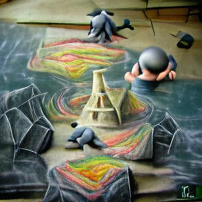 Abstract Impossible Structure Conveying Worry