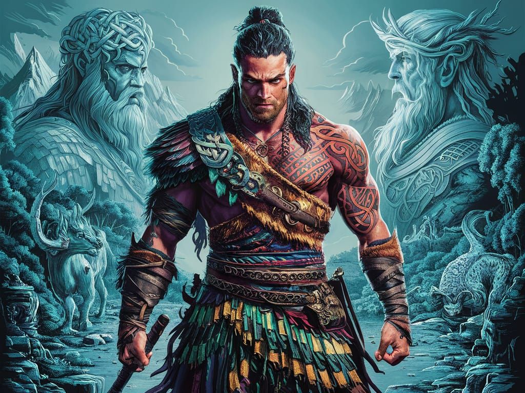 Gann mac Dela: Celtic Warrior in Ancient Ireland