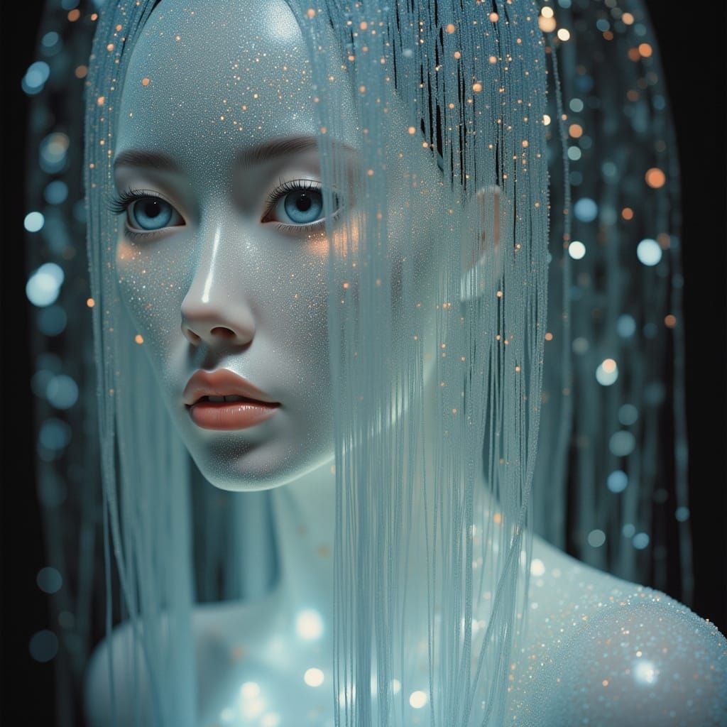 Ethereal Hologram of a Sentient Being