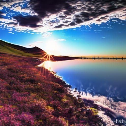 Realistic Hand Reaching Out in HDR