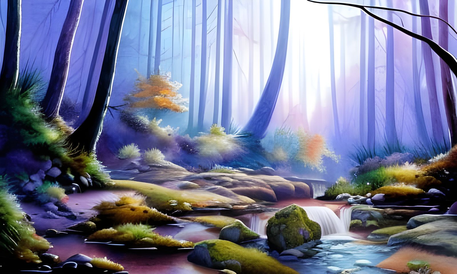 Good Morning To All #9: Winter Brook Falls