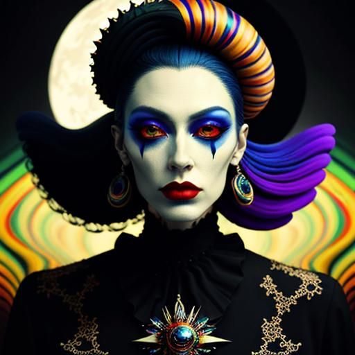 Surreal Maximalist Image in Vibrant 8k