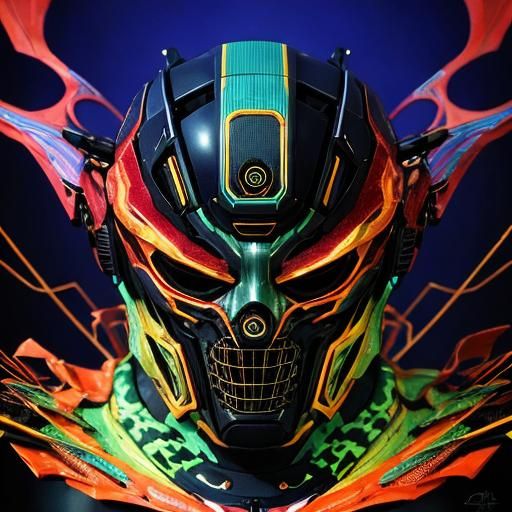 Vibrant Surreal CGI Image in Photorealistic Style