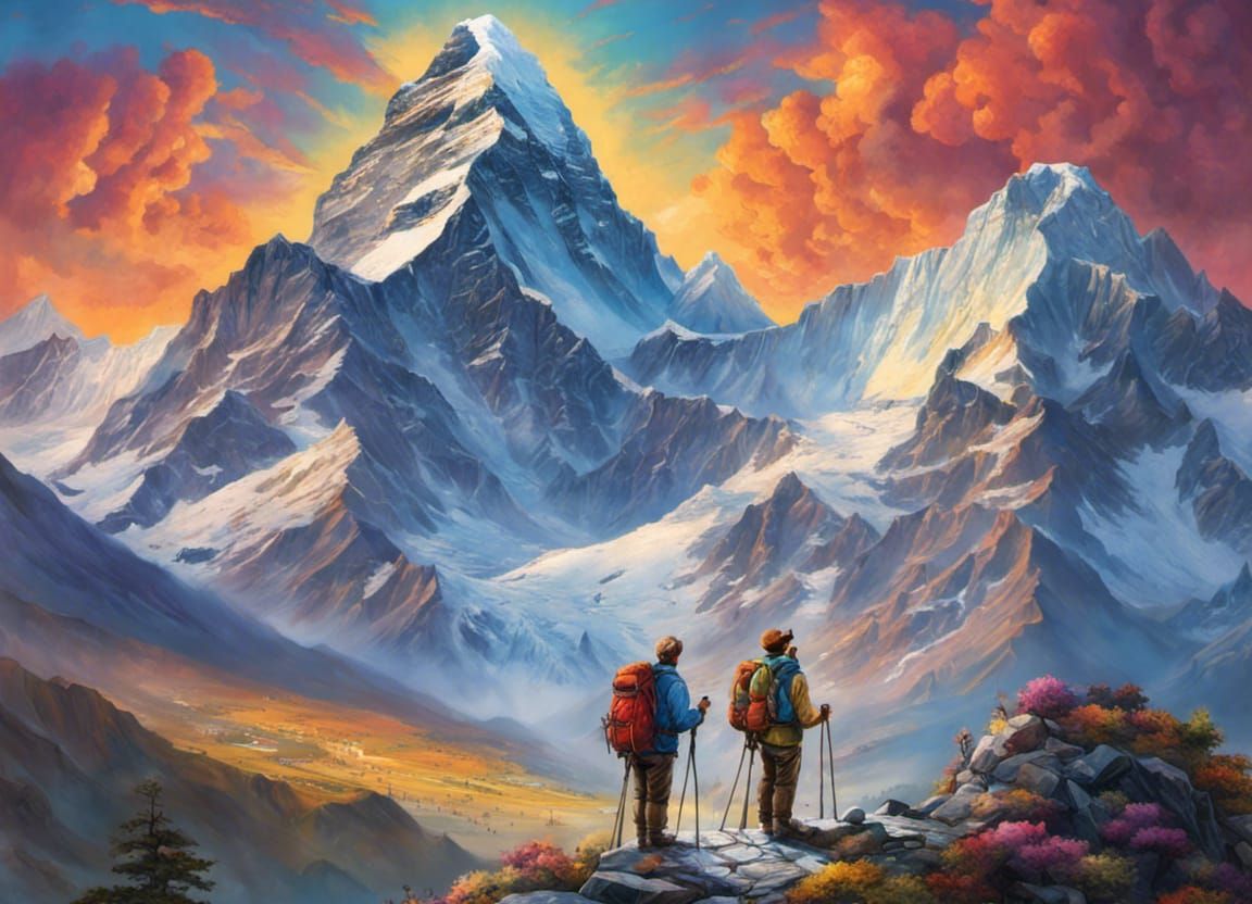 Hillary and Tenzing Conquer Everest: Inspiring Mountain Summ...