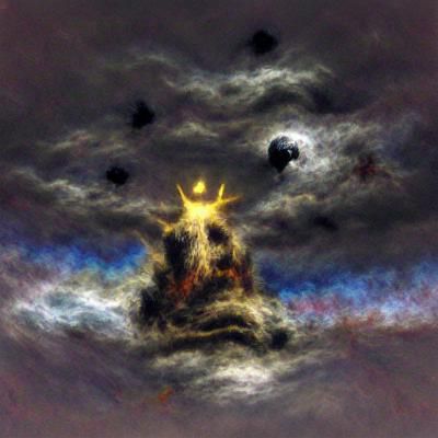 Hyperrealistic Divine Judgement in Dark Fantasy Style