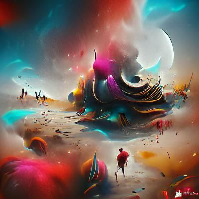 Endless Dream: Abstract Art Trending on Artstation