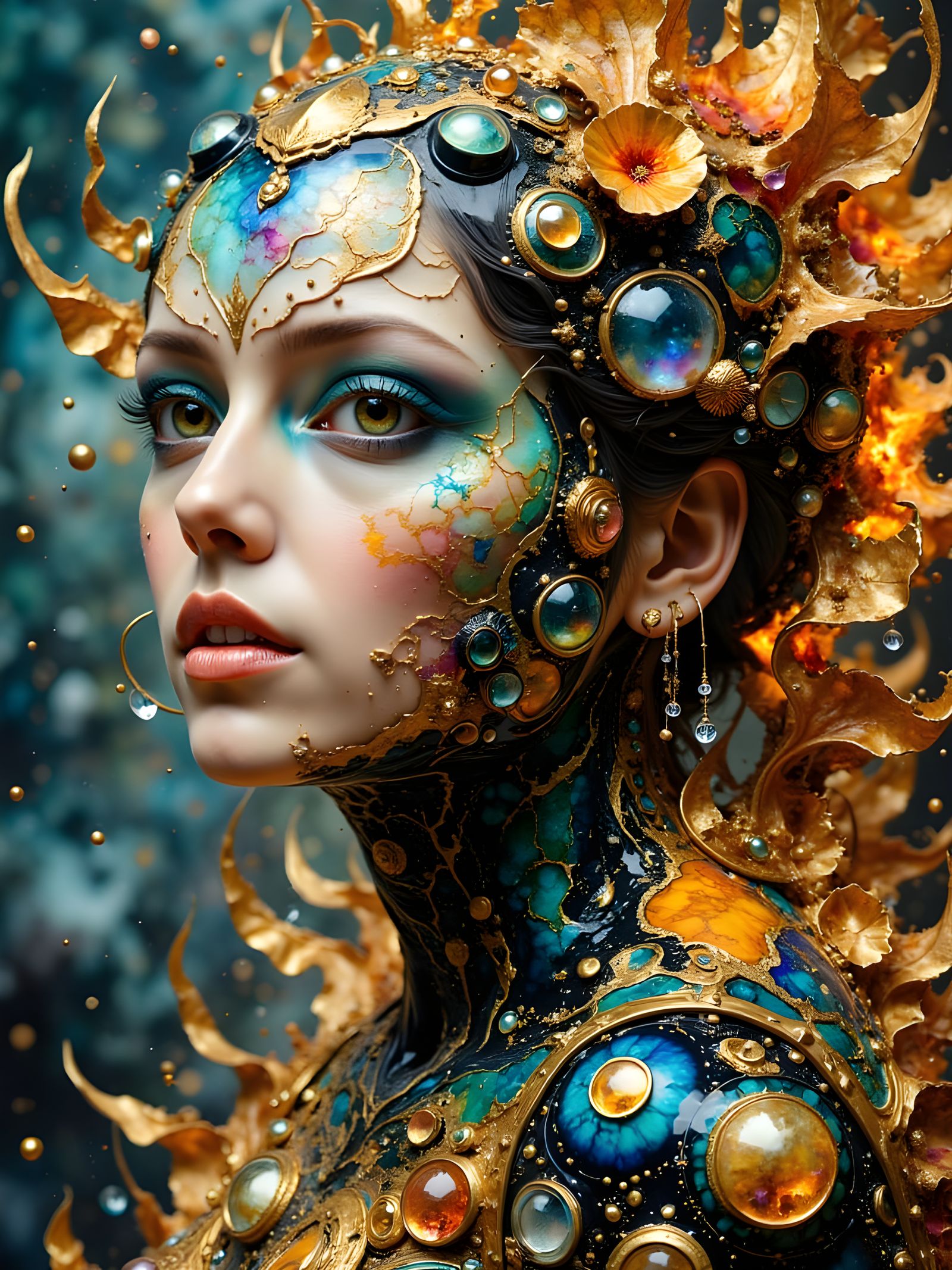 Surreal Hyperkraximalist Landscape