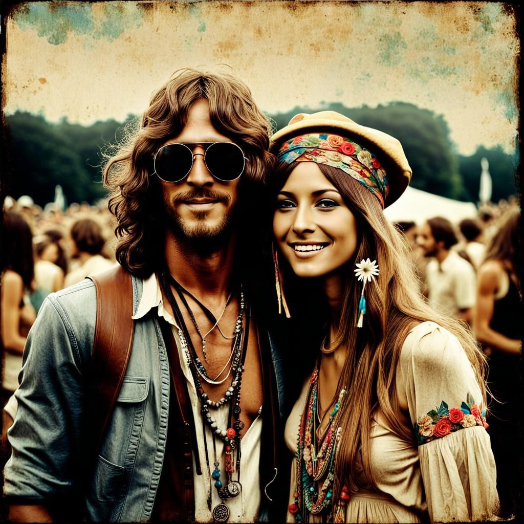 Grandpa & Grandma - Woodstock August 15, 1969
