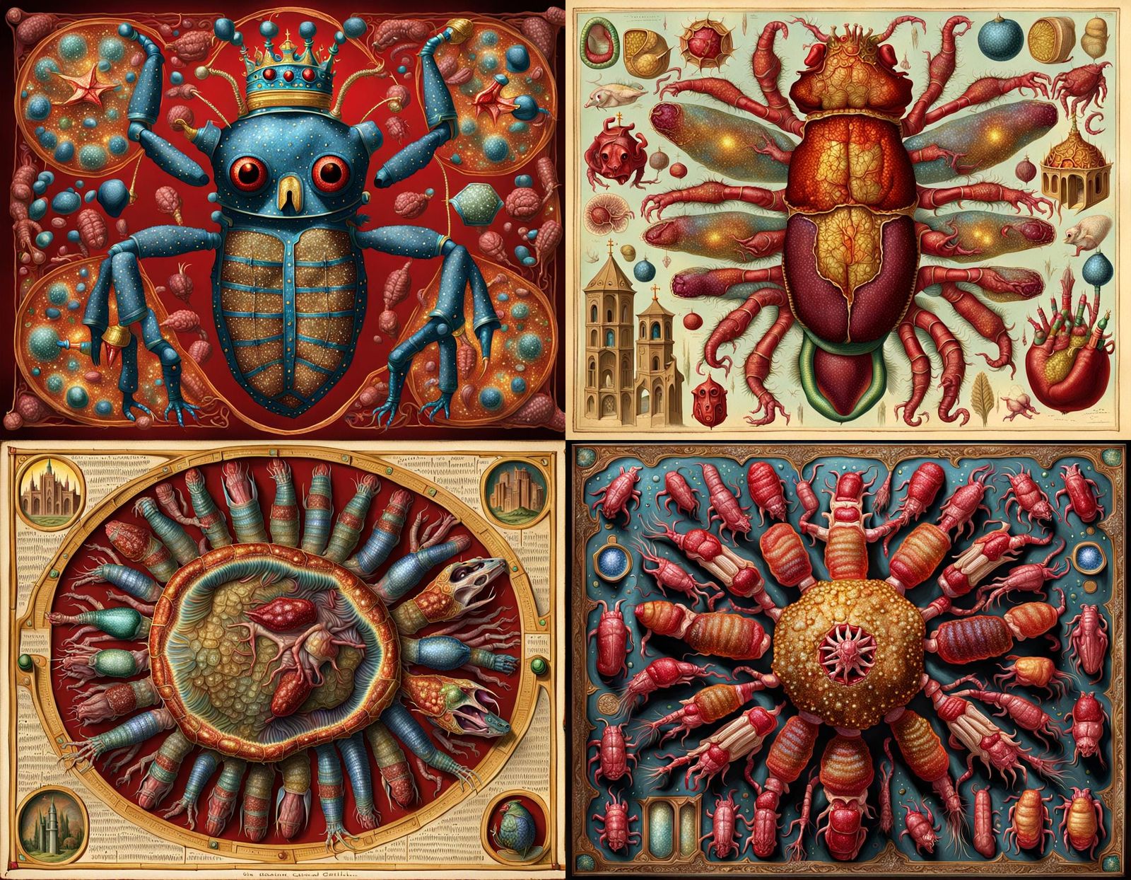 Sparkling Castilian Display of Glittering Organs