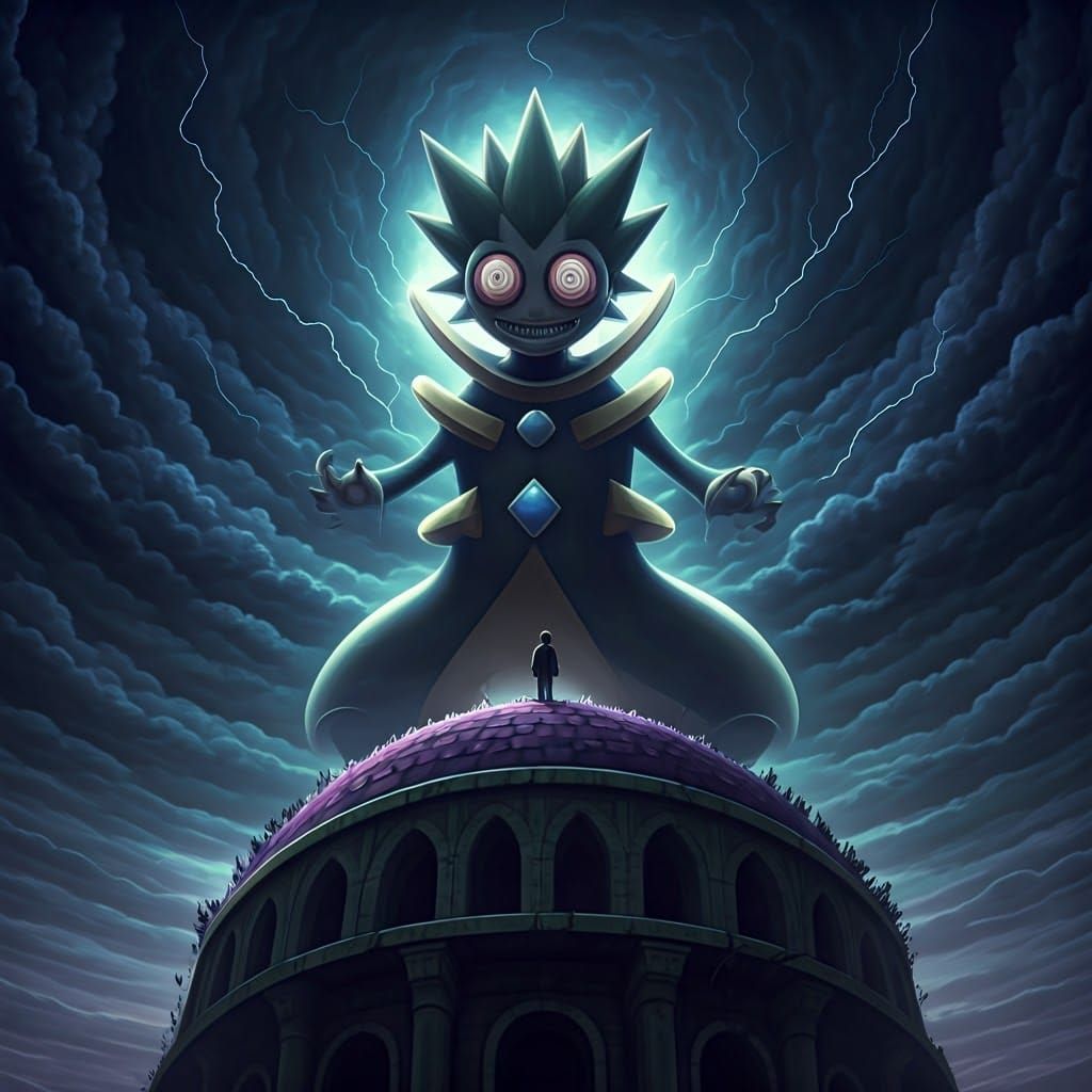 Ghetsis in Descent into Madness, as Arceus's Power Consumes ...