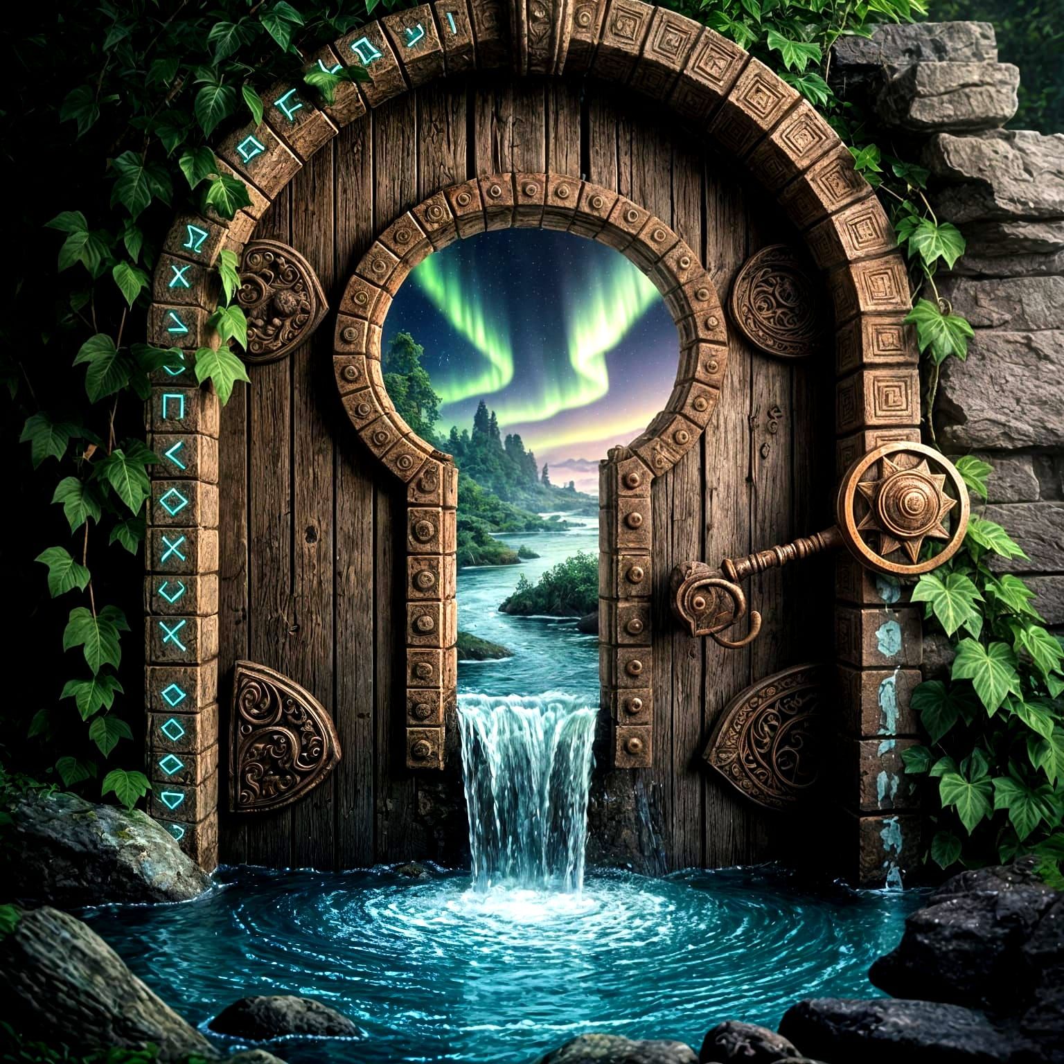 Enchanted Keyhole Reveals a Hidden World