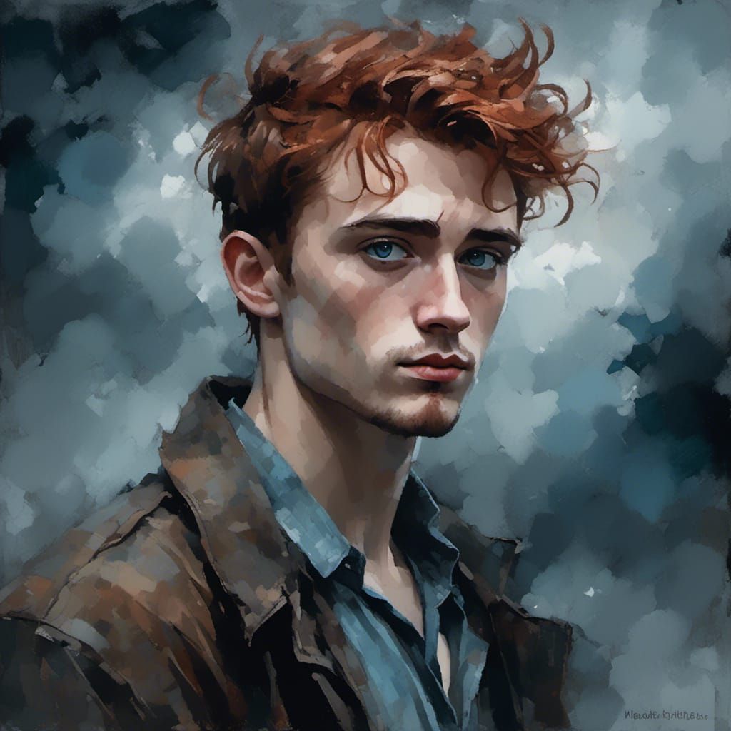 Auburn Haired Man