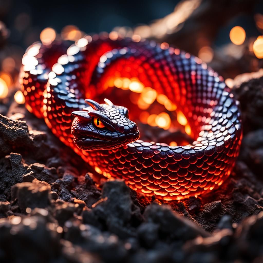 Fire Dragon Snake