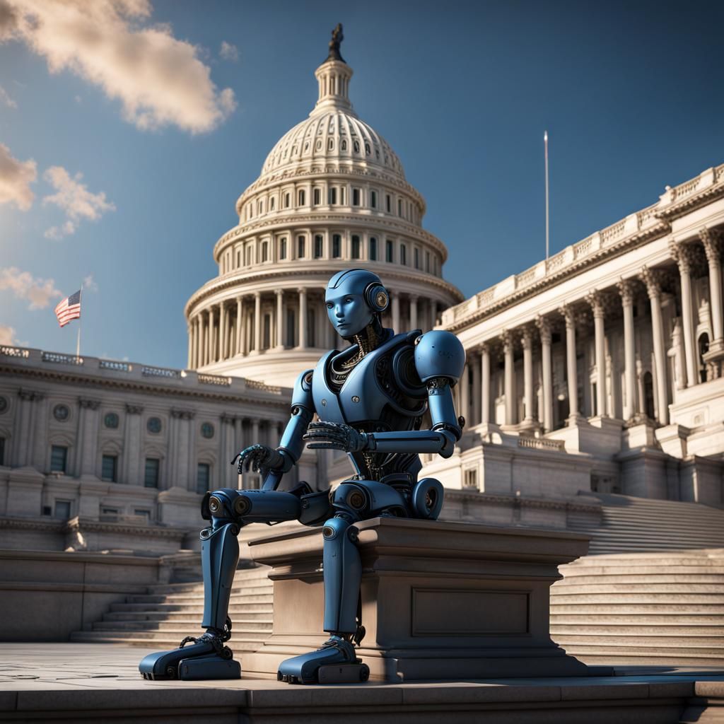 Robot Thinker at the House of Congress