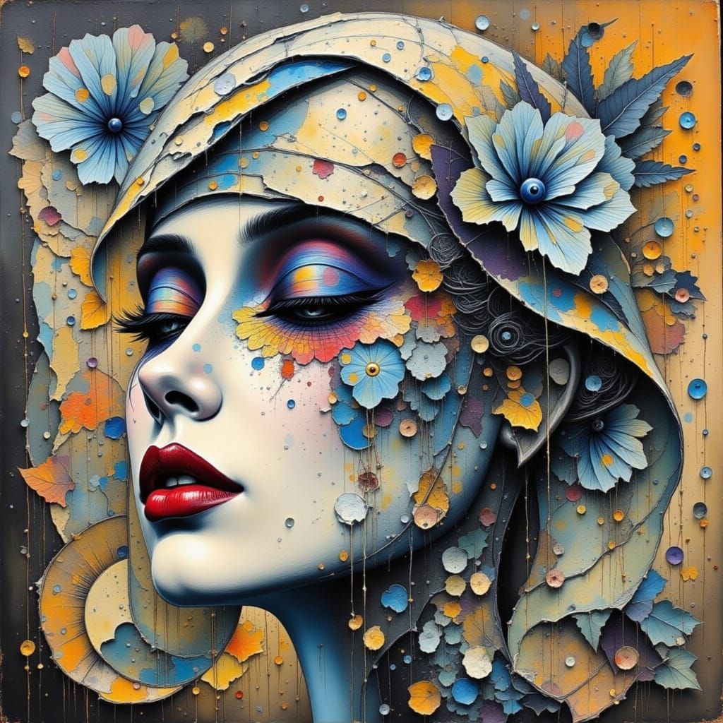 Magical Wondrous Bird Illustration