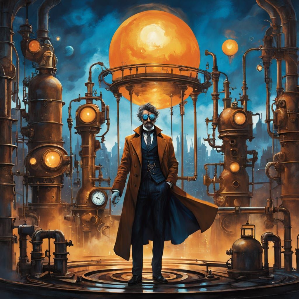 Victorian Era Inventor Unveils Revolutionary Steam-Powered B...