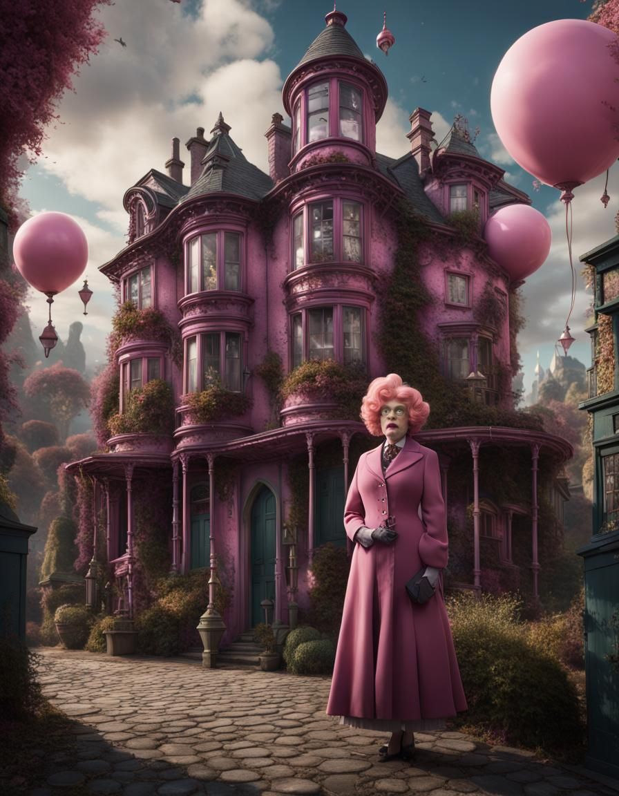 Fantastical Character in Burton-esque World