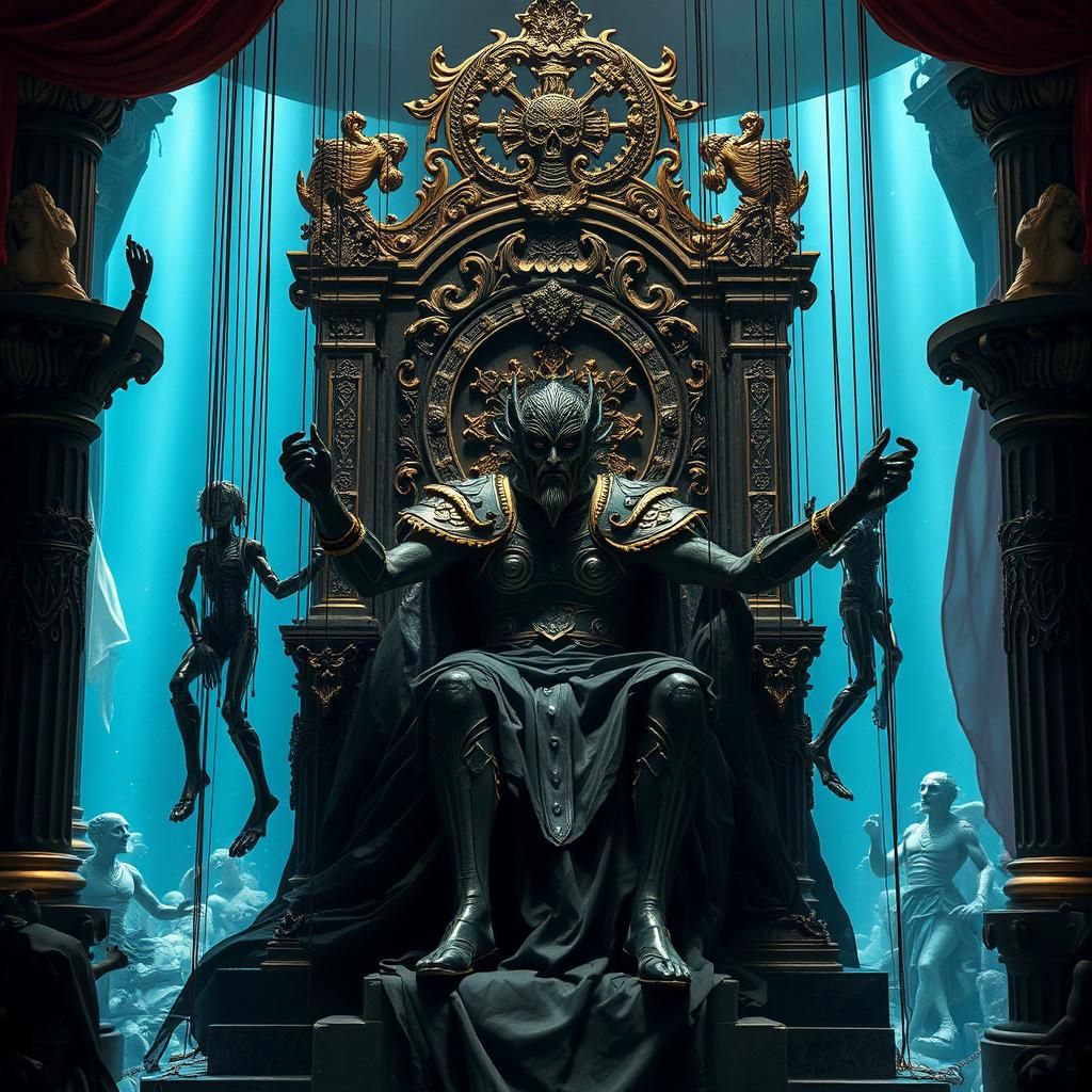 Hades Puppeteer in Underwater Renaissance Realm