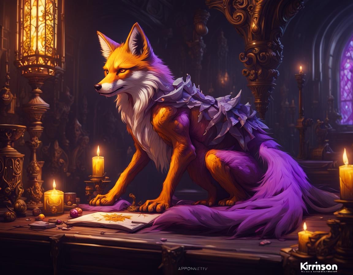 Dark Fantasy Splash Art in 8k Resolution