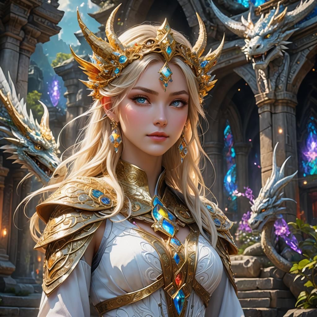 Priestess of the dragon gods