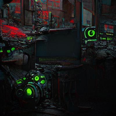 Neon Game Asset Concept Art in Cryengine Style