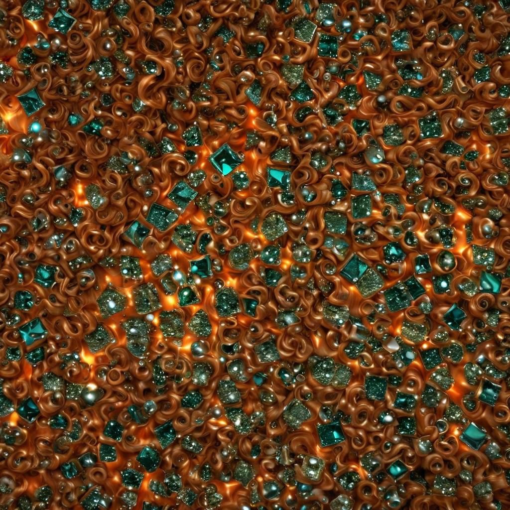 Hyper-Realistic Portrait of a Woman in Green Gown