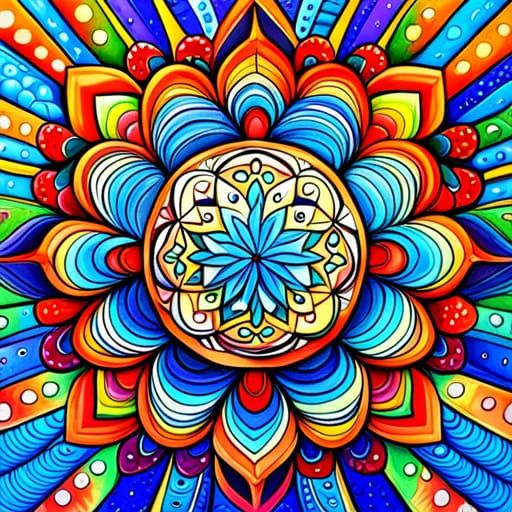 Detailed Charcoal Easter Egg Mandala Coloring Page