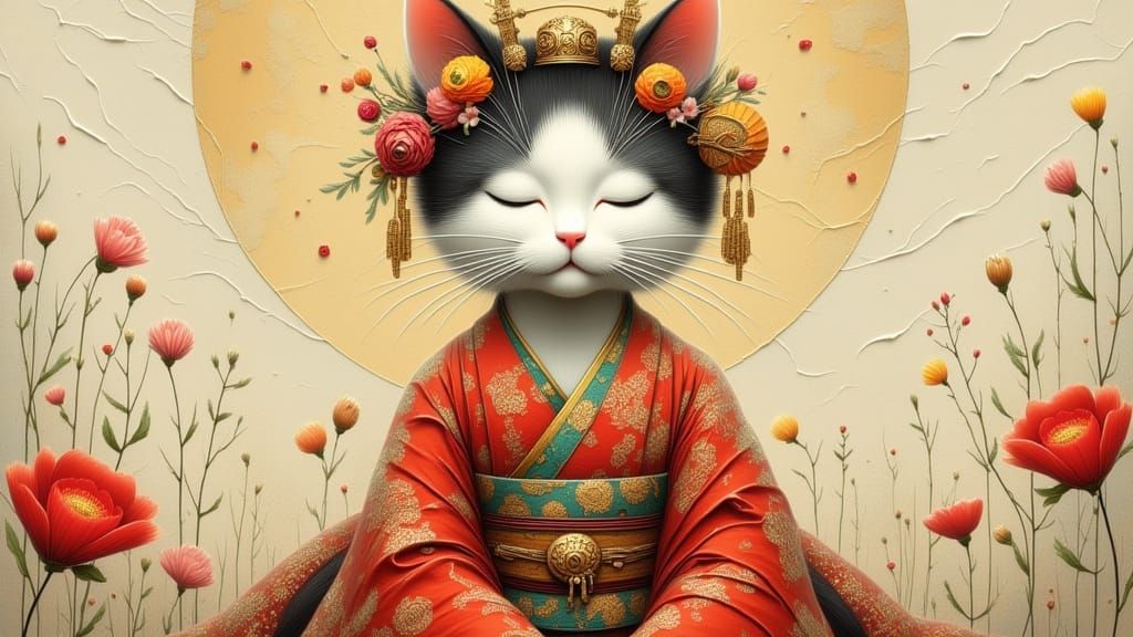 Serene Cat