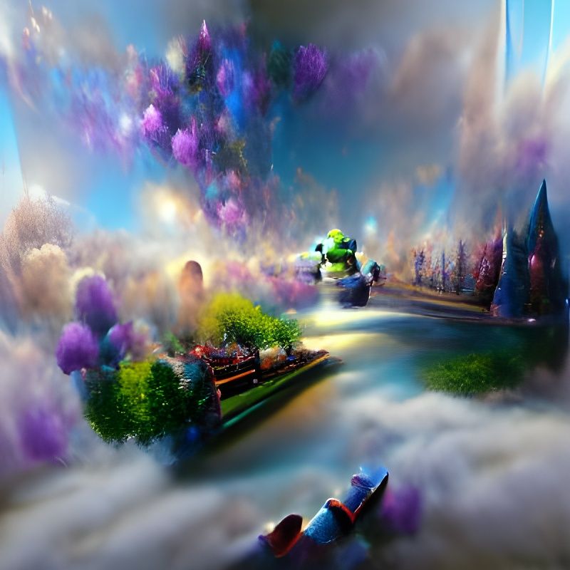 Infinite 3D Acrylic Art in 8K Resolution