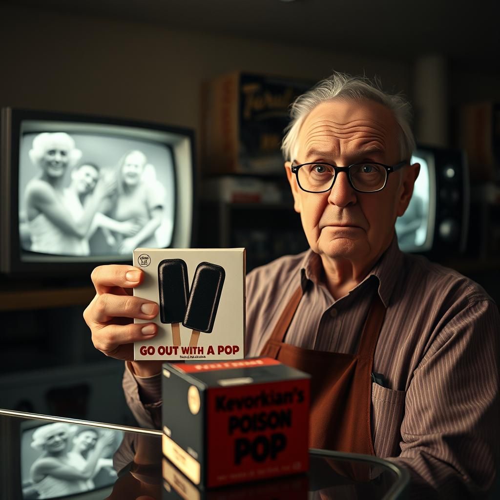 Retro Store Clerk and Kevorkian's Poison Pops