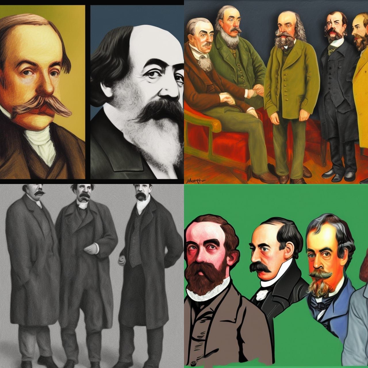 Adam Smith, Keynes, Marx Debate in Post-Impressionism