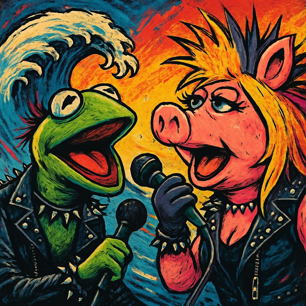 Muppet Punk Rock Concert in a Sea of Chaos
