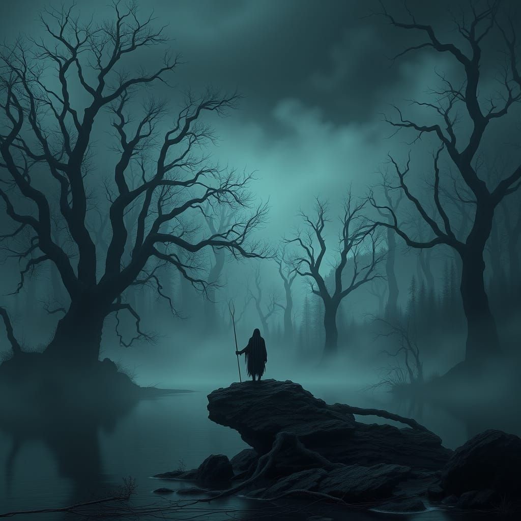 Ethereal Banshee Confronts Dark Forest