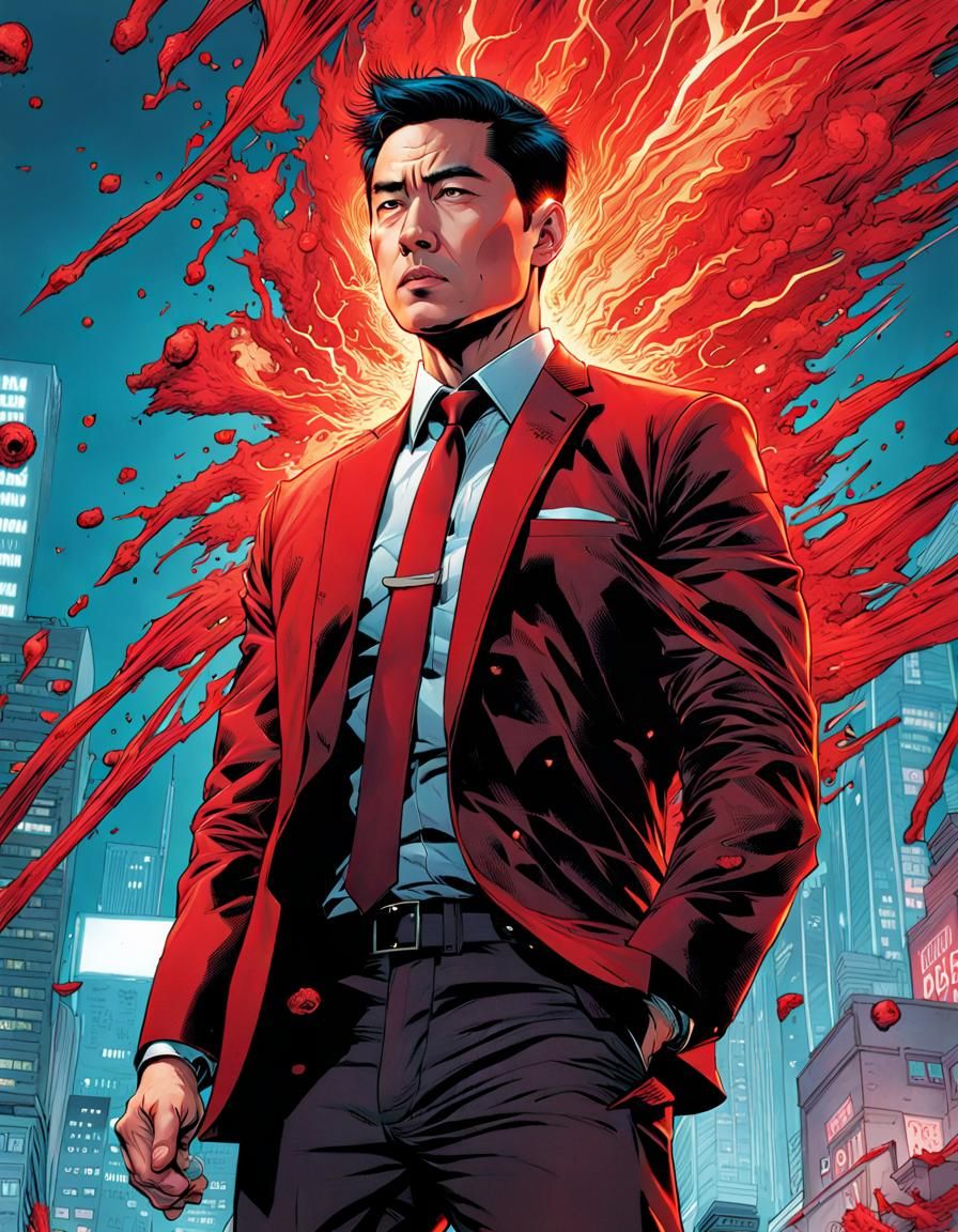 FBI Agent Jimmy Chou as Photon Comic Cover