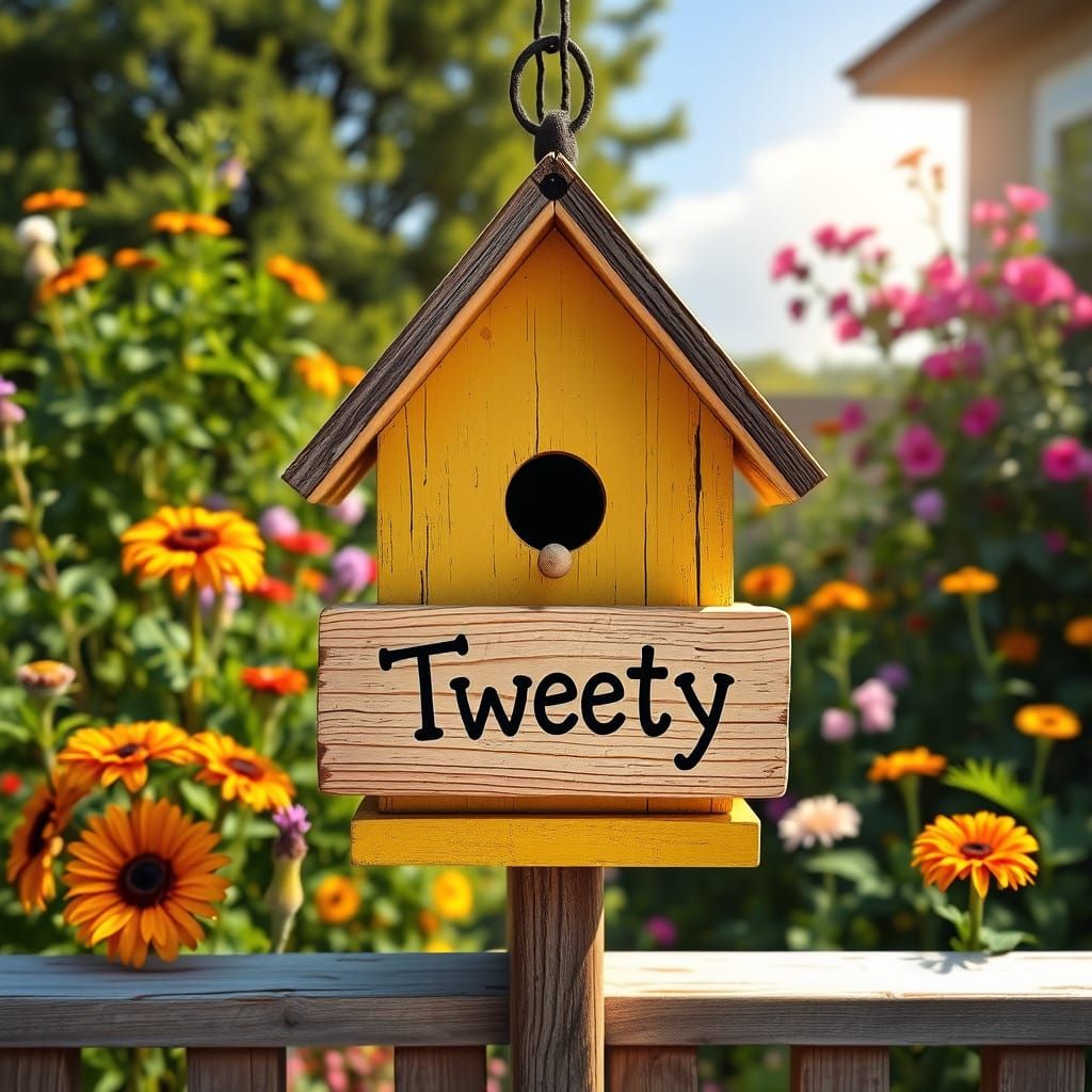 tweety's birdhouse
