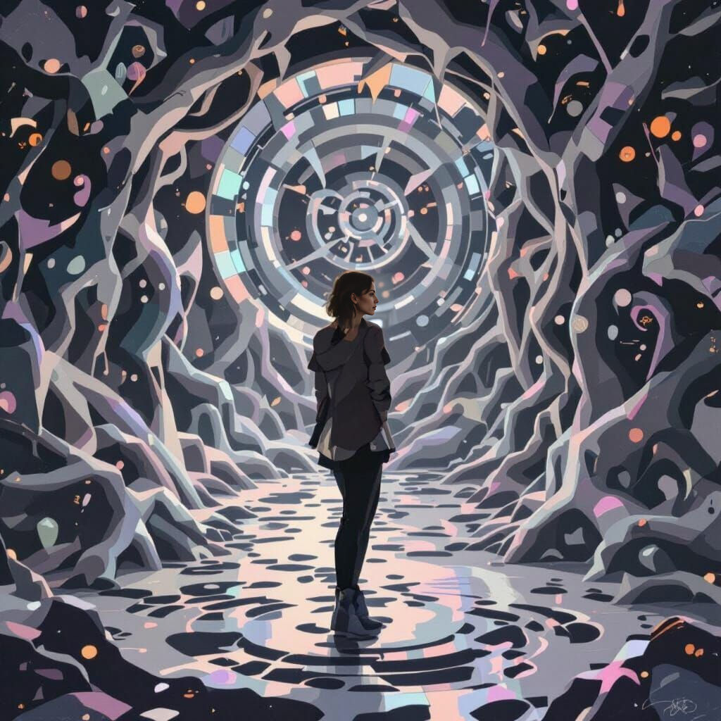 Alone with Confused Thoughts: An AI Interpretation