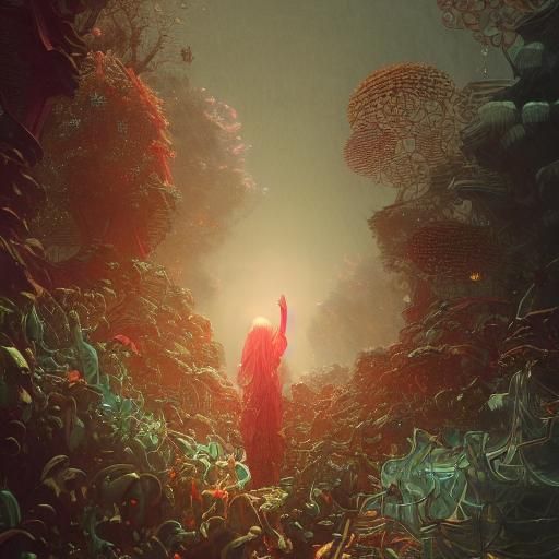 Surreal Poem Composition in a Starship