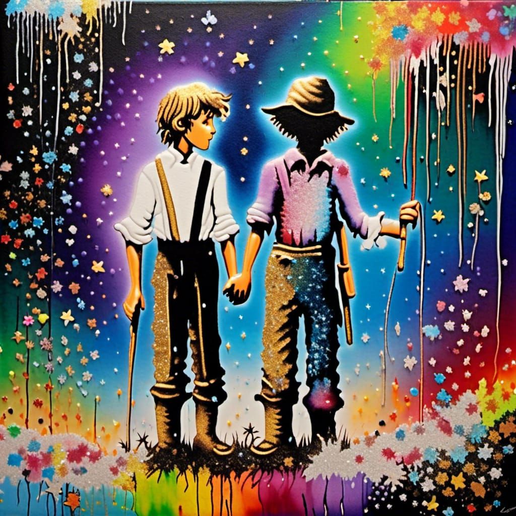 Tom Sawyer and Huckleberry Finn