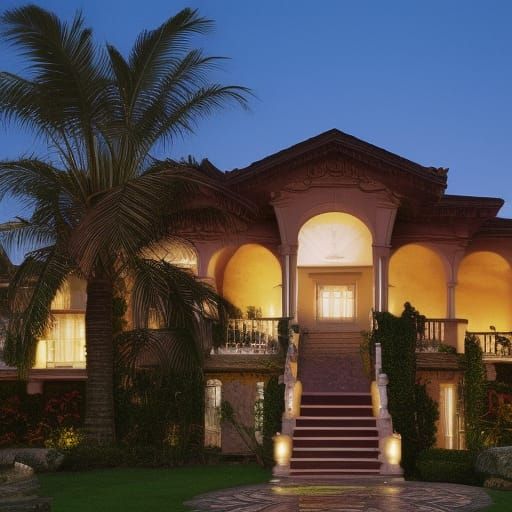 Abstract Realm Generated by AI