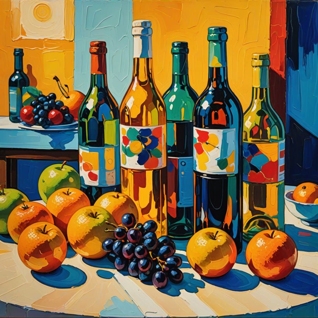 Modern art still life